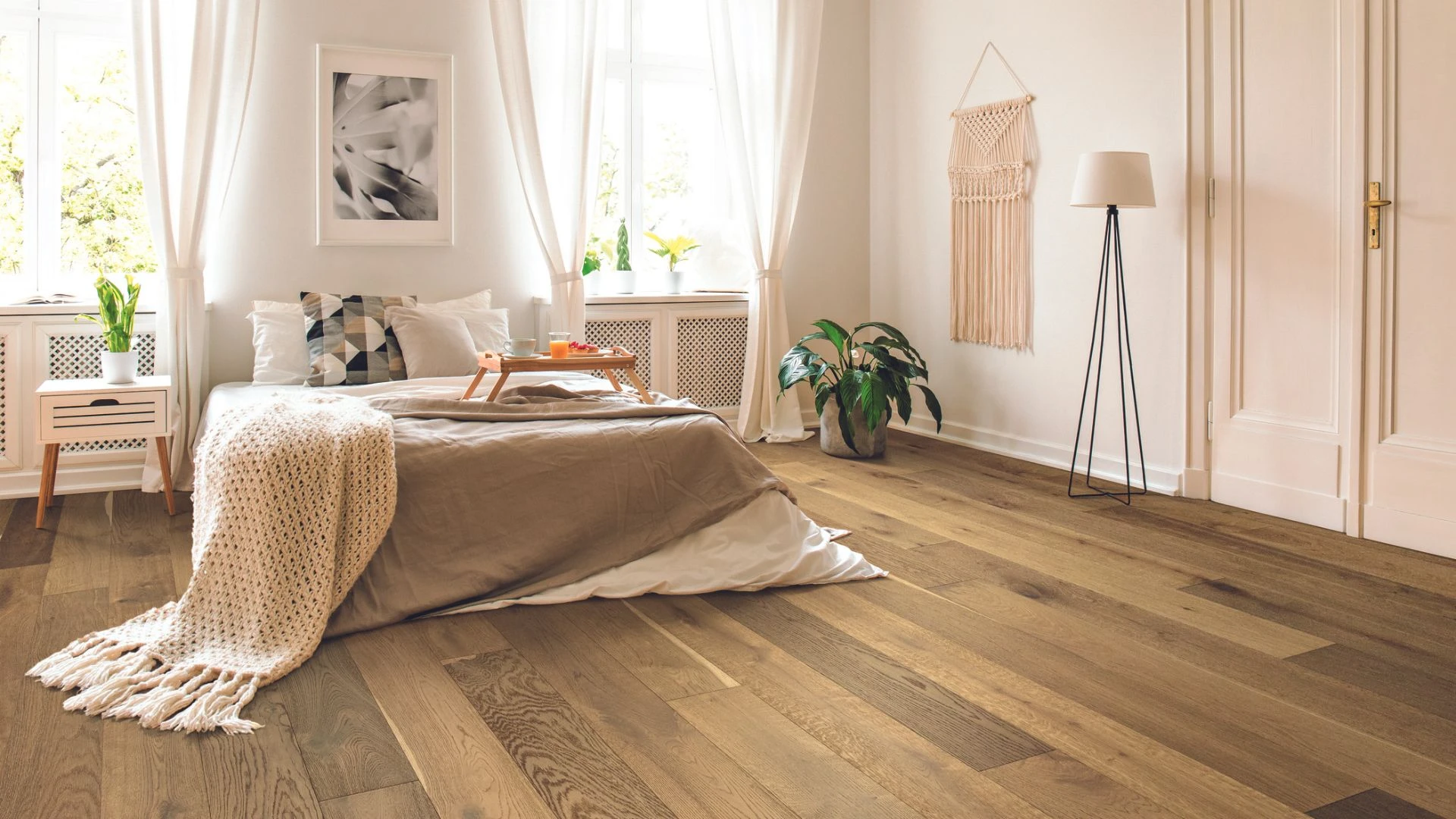 flooring in the bedroom